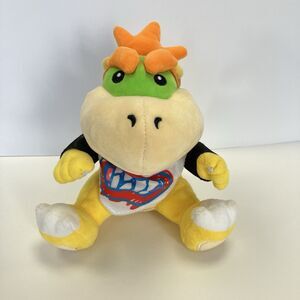Super Mario Bros. Bowser Jr Koopa Stuffed Animal Toy Plush 7 inch RARE